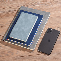 本子A6記事本學生日記本B5空白網格本a5商務筆記本套裝簡約本子