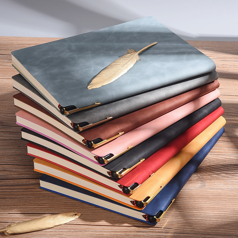 Book A6 Horizontal Notepad Student Journal B5 Blank Grid Book a5 Business Notebook Set Book