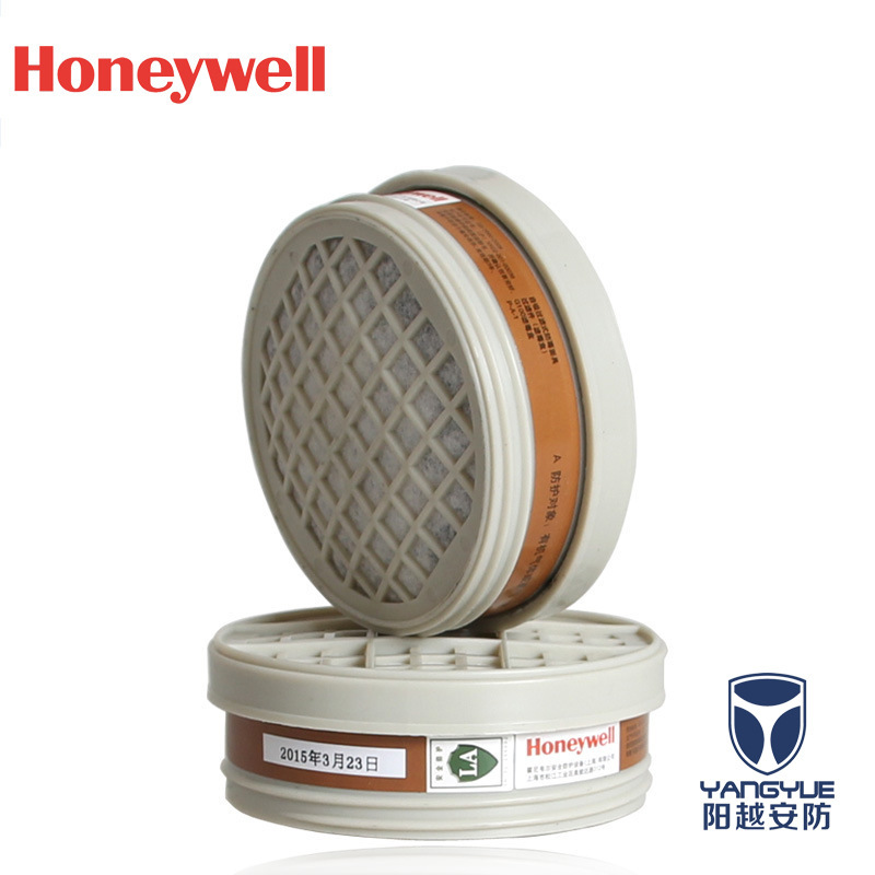 霍尼韦尔 G100滤盒 配1710641防毒全面罩 防有机蒸汽滤毒盒