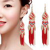 Feather earrings 2024 Your Titi Yiwu Diqian Jewelry