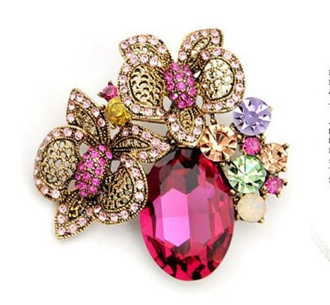 Модная гидролатовая запонка-брошь, брошь, дорогая запонка, европейский стиль, корейский стиль