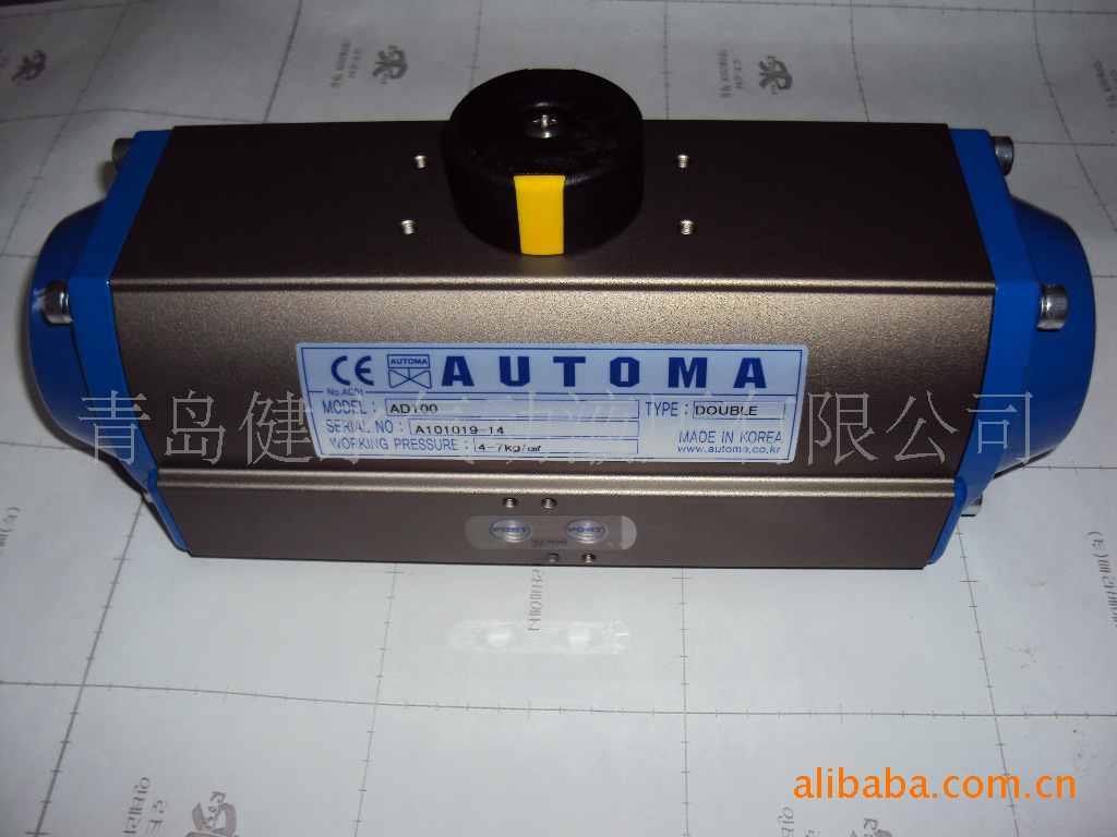 AD系列 韩国AUTOMA双作用拨叉式气动执行器