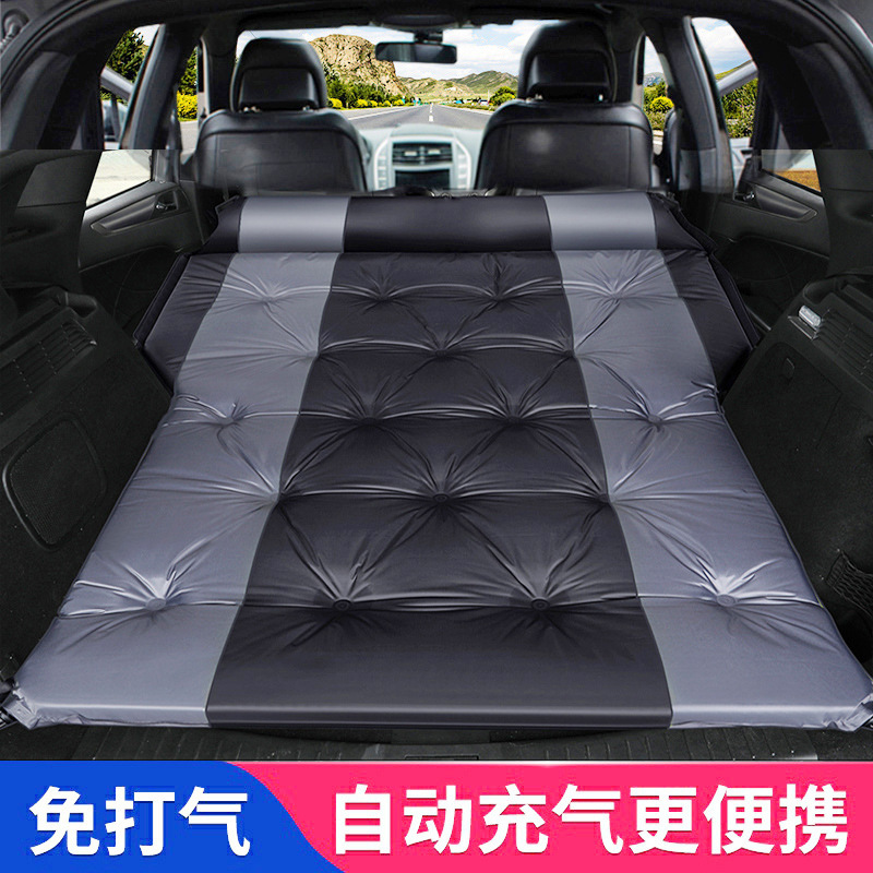 Cama inflable automática del coche cama inflable fila trasera estera para dormir SUV tronco cama de camping colchón de viaje