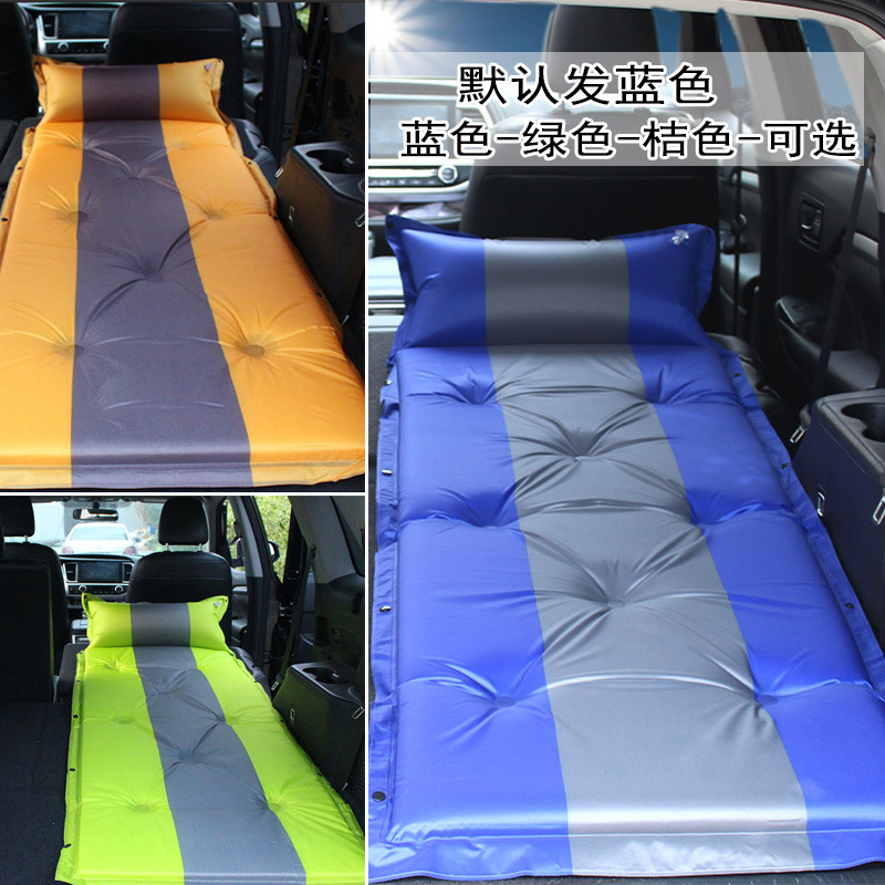 Cama inflable automática del coche cama inflable fila trasera estera para dormir SUV tronco cama de camping colchón de viaje