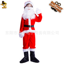 儿童角色扮演圣诞老人服装 圣诞节化装舞会cosplay圣诞老人