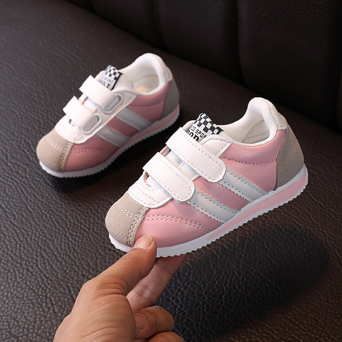 One piece drop shipping baby shoes leather lightweight toddler shoes  spring boys soft sole forrest shoes baby sneakers