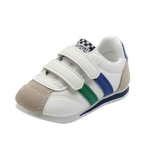 One piece drop shipping baby shoes leather lightweight toddler shoes  spring boys soft sole forrest shoes baby sneakers