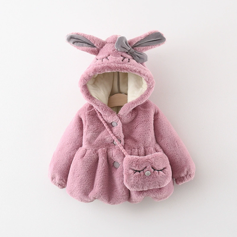 Демисезонная детская куртка, теплая с длинным рукавом, кардиган для девочек, детская одежда, 2020, увеличение плотности