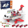 Toy, inertia storage system railed, airplane, music alloy car, car model, early education