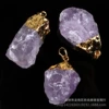Natural ore with amethyst
