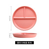 One person eats ceramic split plate snack plates online red ins