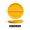 One person eats ceramic split plate snack plates online red ins