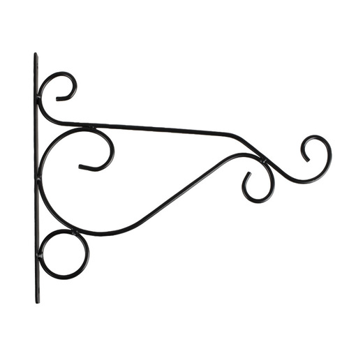 Jingmao wall hanging basket iron wall hanging plant bracket decorative flower pot hook for bird feeder lantern wind chime