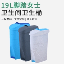 19升女士卫生巾桶酒店卫生间脚踏垃圾桶家用创意精致垃圾桶