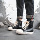 ro high-top shoes for men and women couples thick-soled canvas shoes 2020 spring and summer new all-match students casual shoes tide