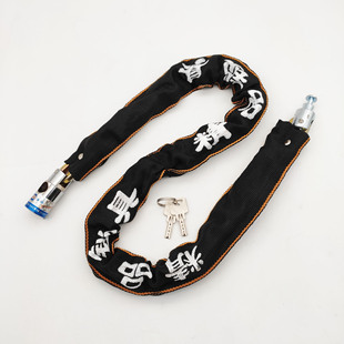 Motorcycle chain lock bicycle lock glass door cloth chain lock wholesale and retail