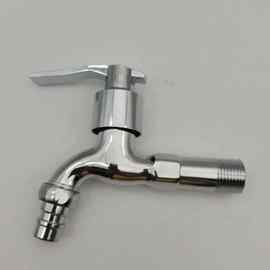 厂家直销中长平面拔洗衣机专用小水龙头阳台拖把池4分快开水咀