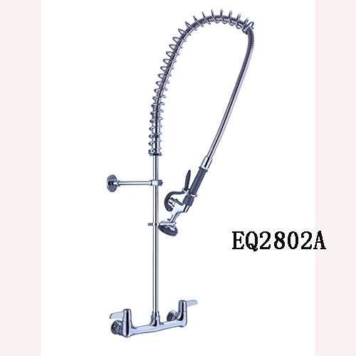 Grifo Extraíble de Cocina de Cobre para Agua Fría y Caliente