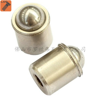 厂家供应铜碰珠 铜圆形柜门碰珠 铜定位珠