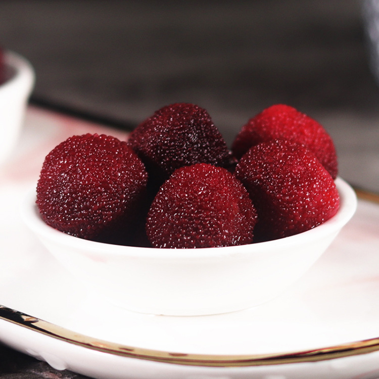 冷凍楊梅果肉1kg新鮮楊梅果肉顆粒ミルクティー店専用原料覇気楊梅氷湯円