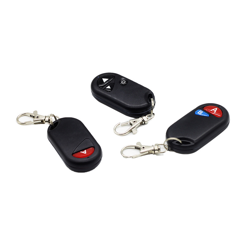 433M无线防水学习码遥控器车库门卷帘门卷闸门遥控器摩托车钥匙