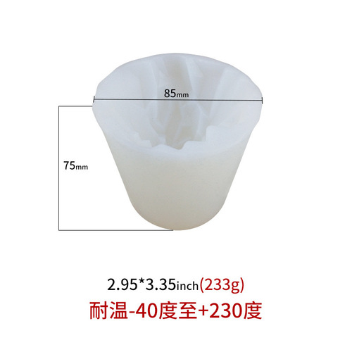 Sanxin Upgraded Iceberg Aromatherapy Candle Silicone Mold DIY Snow Mountain Car Diffusing Stone Soap Plaster Abrasive