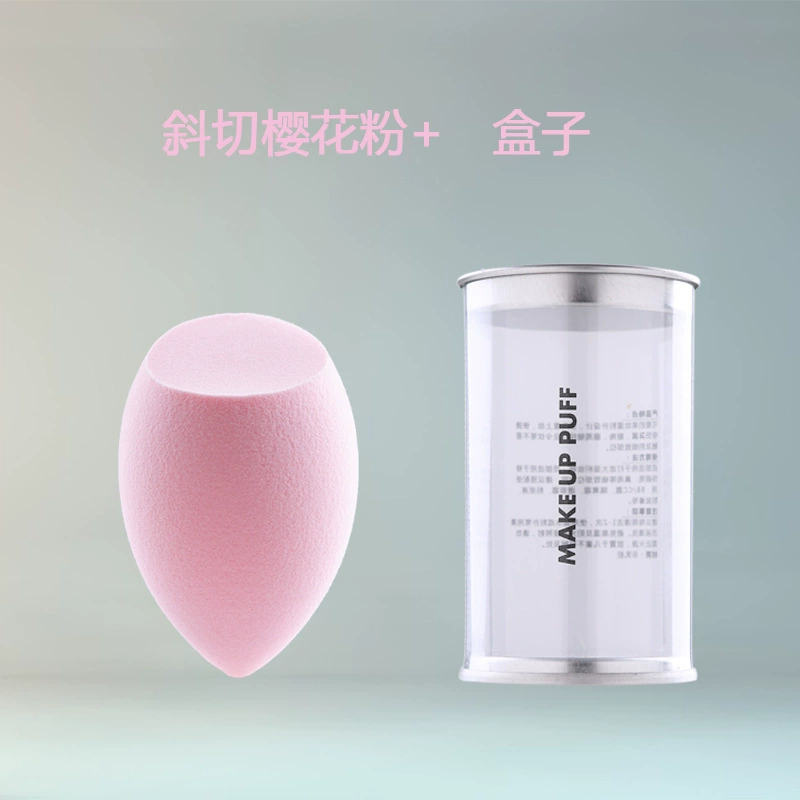 Губка для макияжа Beauty Egg, формы тыква/капля/ломаная, супермягкая, двойного назначения влажная или сухая, прозрачный флакон