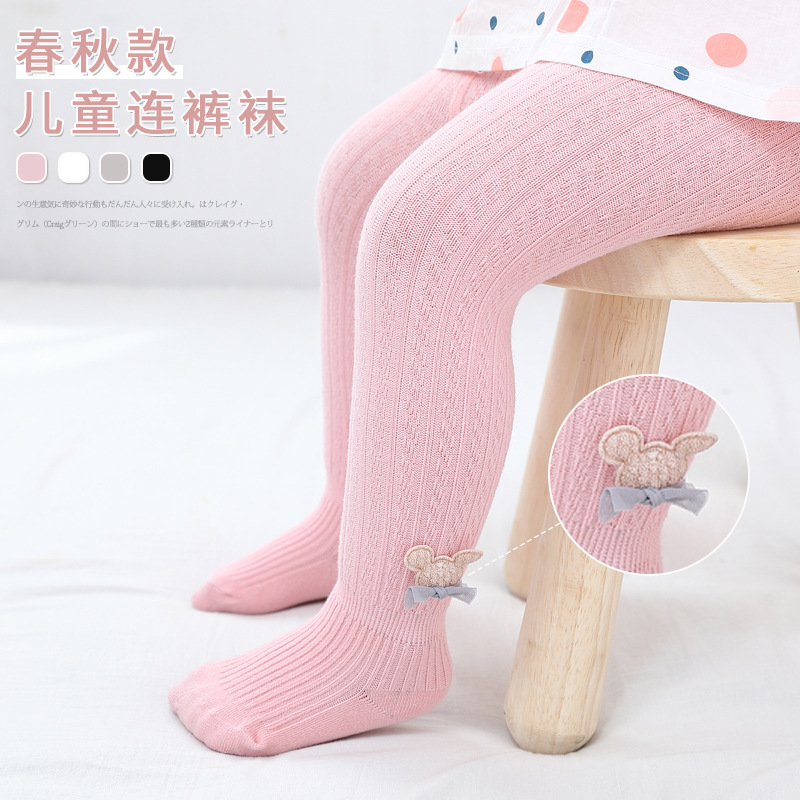 171 Spring and Autumn Class a Combed Cotton Cartoon Little Mickey Cute Pp Girls and Kidsren Wear Plus Leggings