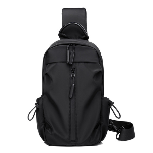 Chest Bag Men's New Korean Style Cool Backpack Business Casual Multifunctional Daily Travel Shoulder Crossbody Bag Wholesale