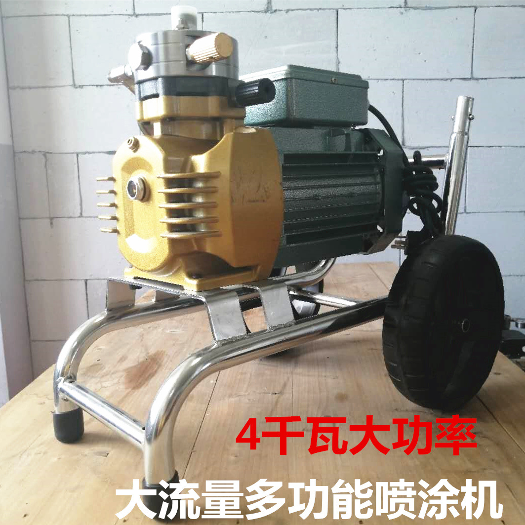 新款喷涂机 乳胶漆油漆喷涂设备高压无气喷涂机980高品质耐用款