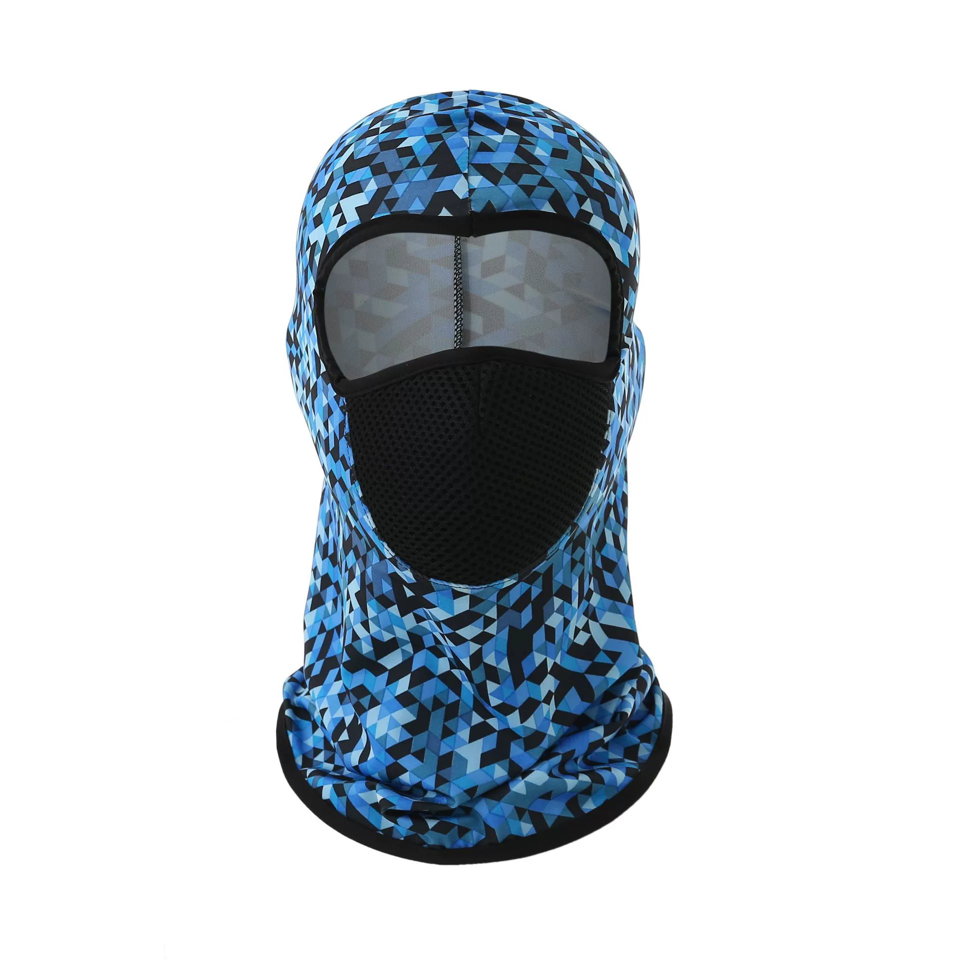 Travel scarf, windproof sports silk mask, sun protection, with neck protection