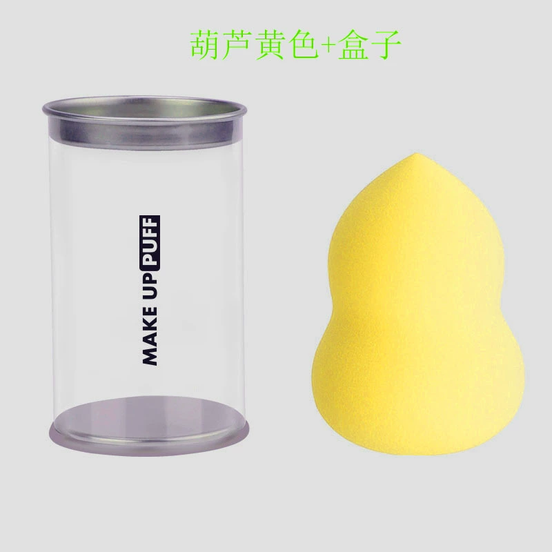 Губка для макияжа Beauty Egg, формы тыква/капля/ломаная, супермягкая, двойного назначения влажная или сухая, прозрачный флакон