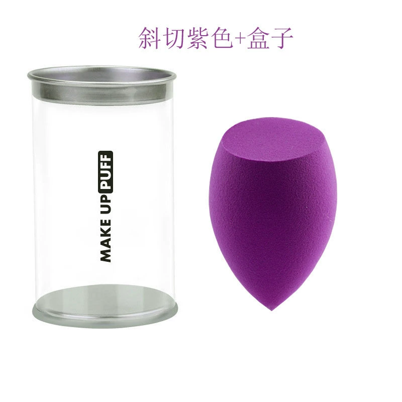 Губка для макияжа Beauty Egg, формы тыква/капля/ломаная, супермягкая, двойного назначения влажная или сухая, прозрачный флакон