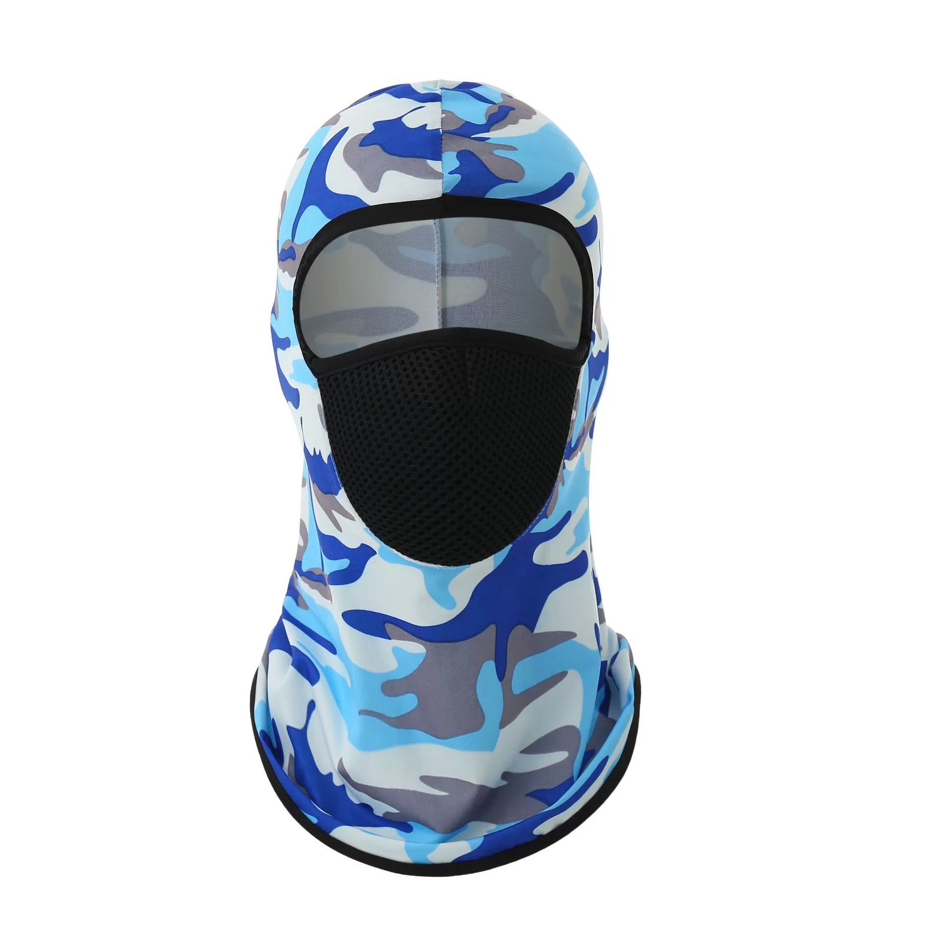 Travel scarf, windproof sports silk mask, sun protection, with neck protection