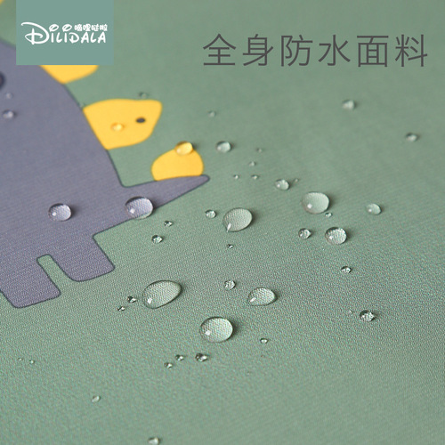 Baby apron waterproof boy children's painting smock anti-dirty painting clothes girls reverse dressing art students only