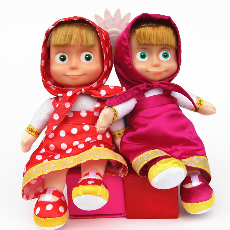 Big-Eyed Doll Ossha Can Say 6 Sentences, Russian Intelligent Doll Electric Toy Wholesale