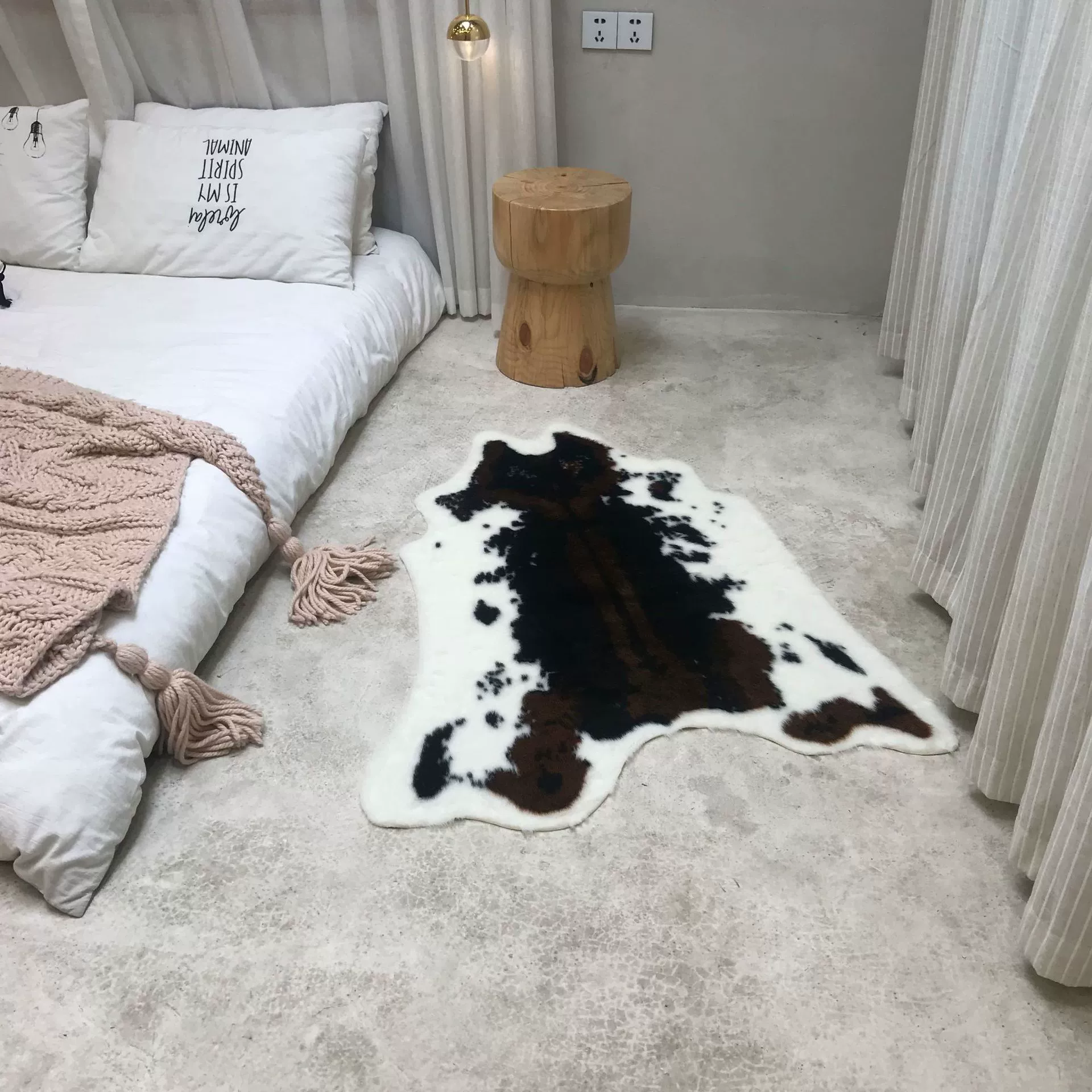 Искусственная кожа краве-подкладка ковра в стиле B&B, ткань из PU кожи цельное покрытие пола и ковра для стула, неправильной формы, разных размеров