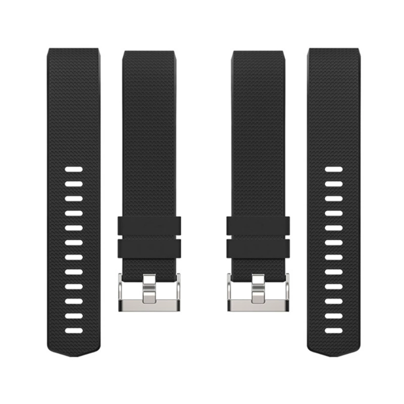 Подходят для CHARGE2 силиконовый ремешок для Fitbit Charge2 смарт-браслета однотонный клетчатый для замены браслета