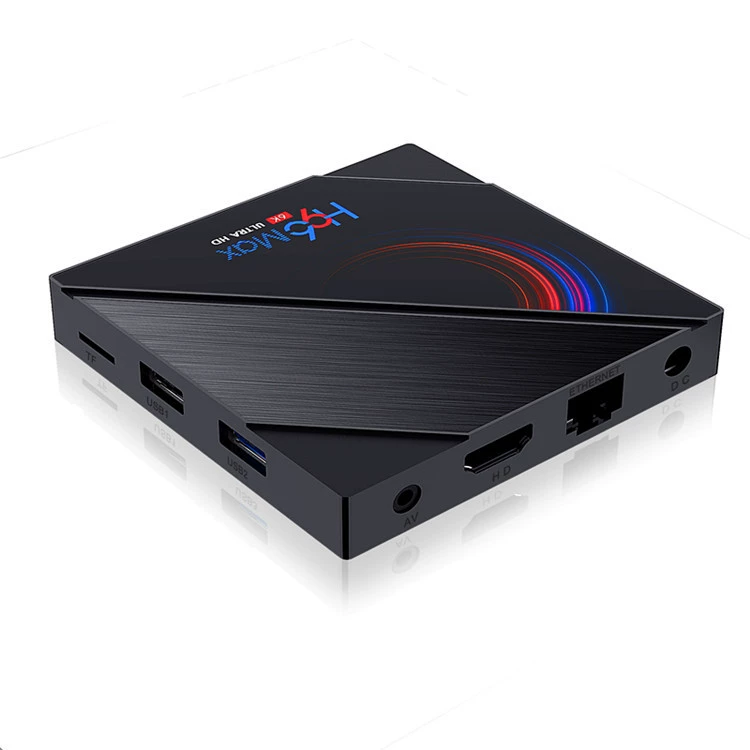 H96 MAX H616 комплект - сетка-ящик Allwinner двойной Wi-Fi Android 10.0 Bluetooth 4GB/64GB