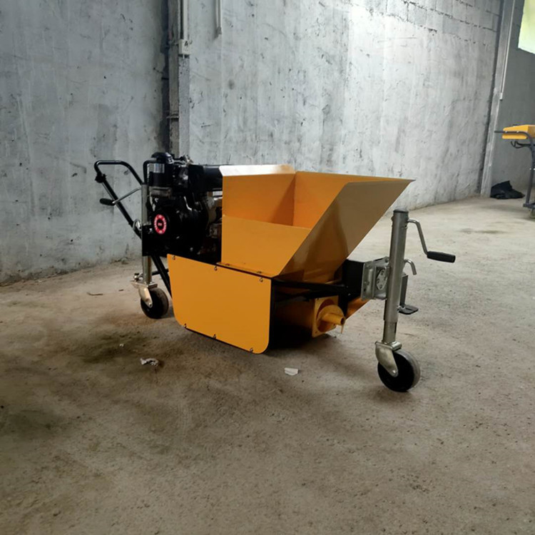 自动混凝土路沿石滑膜机 公路边沟柴油式滑膜机 路缘水泥成型机器