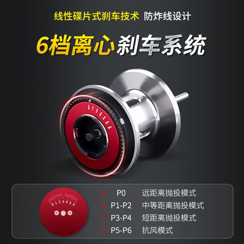 Wholesale Vlad Luya Rod Water Drop Reel Metal Fishing Reel Left Hand Right Hand Fishing Reel Fishing Rod Reel Fishing Gear Reel