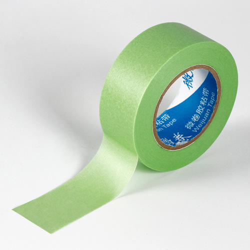 Weakly sticky Japanese paper tape, art paint, latex paint, diatom mud, special low-viscosity textured paper, color separation industrial Japanese paper