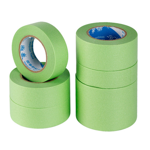 Weakly sticky Japanese paper tape, art paint, latex paint, diatom mud, special low-viscosity textured paper, color separation industrial Japanese paper