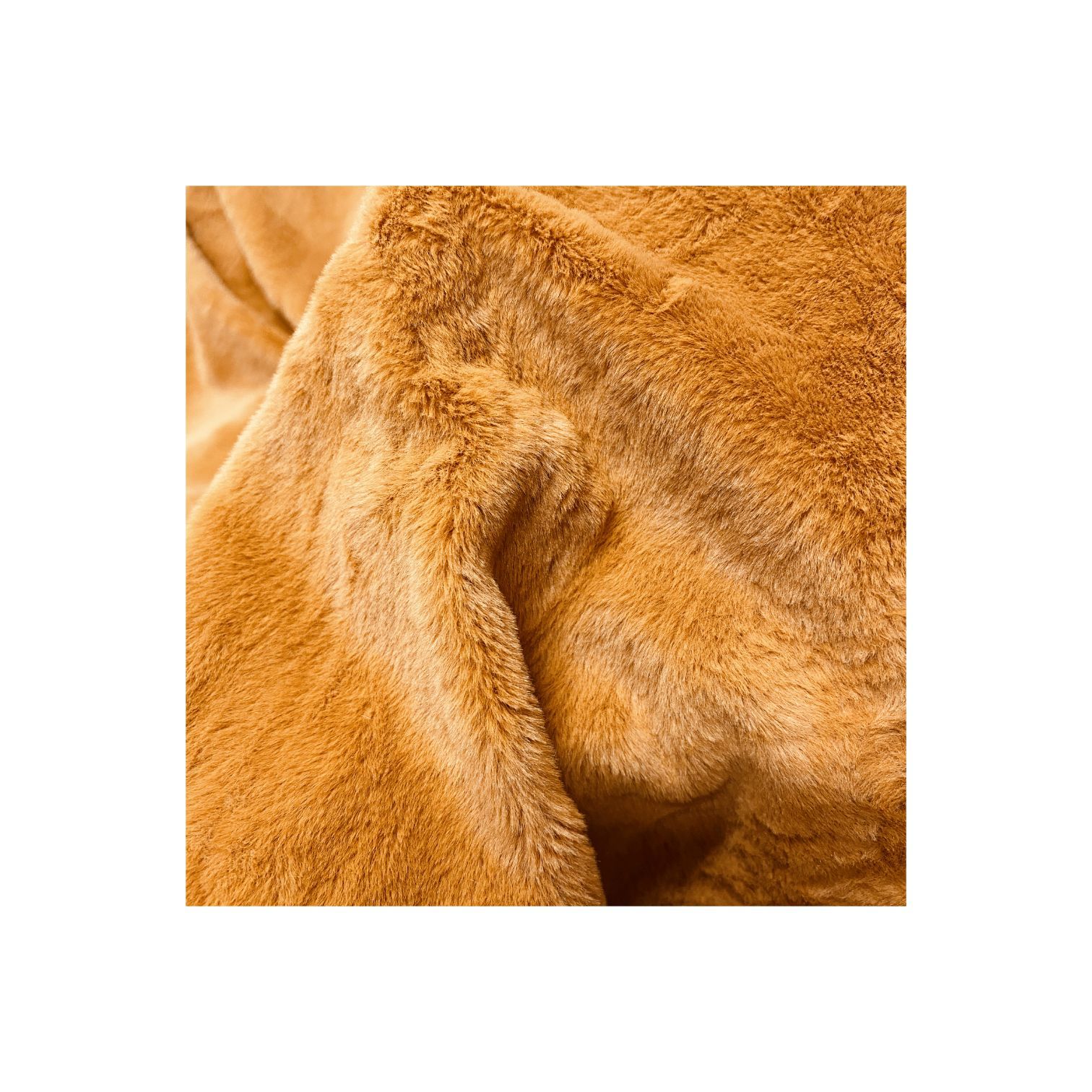 5 bolsas de peluche cortas de peluche de visón orejas largas de conejo abrigo juguetes muñecas tela de peluche textil