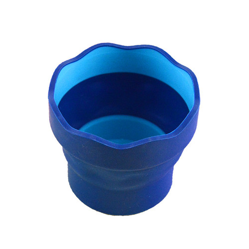 Faber-Castell Water Cup Pen Wash Bucket Folding Portable Mini Bucket Pen Wash Box Special Telescopic Pen Wash Bucket for Art Brushes