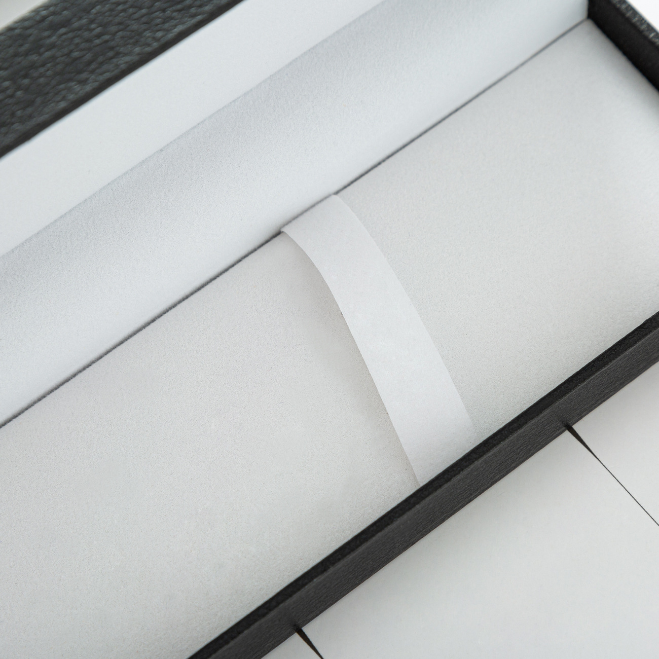 Fuente de la fábrica de impresión de publicidad de regalo bolígrafo Flip caja de cuero de metal caja de papelería de regalo Logotipo de impresión