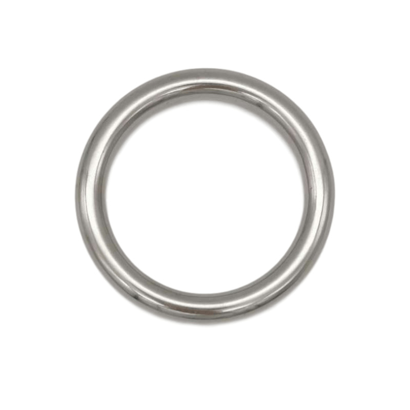 不锈钢焊接圆环 实心圆环 O型环 圆圈 连接环 五金配件16mm