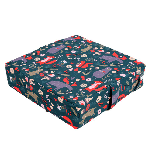 Baby seat booster cushion student seat cushion children's square sponge cushion convenient removable and washable eating thickened maternal and infant supplies