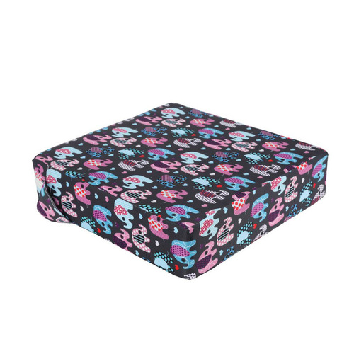 Baby seat booster cushion student seat cushion children's square sponge cushion convenient removable and washable eating thickened maternal and infant supplies