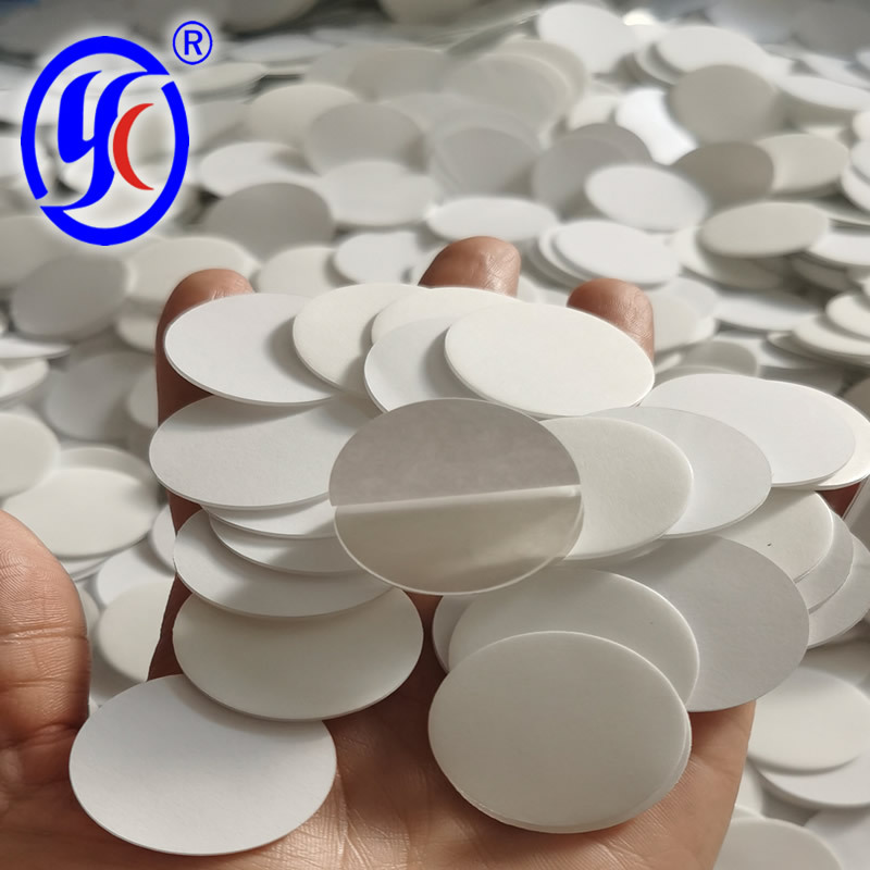 现货圆形透明无痕双面胶强力可移胶带汽车挂钩摆件背胶盲盒双面胶